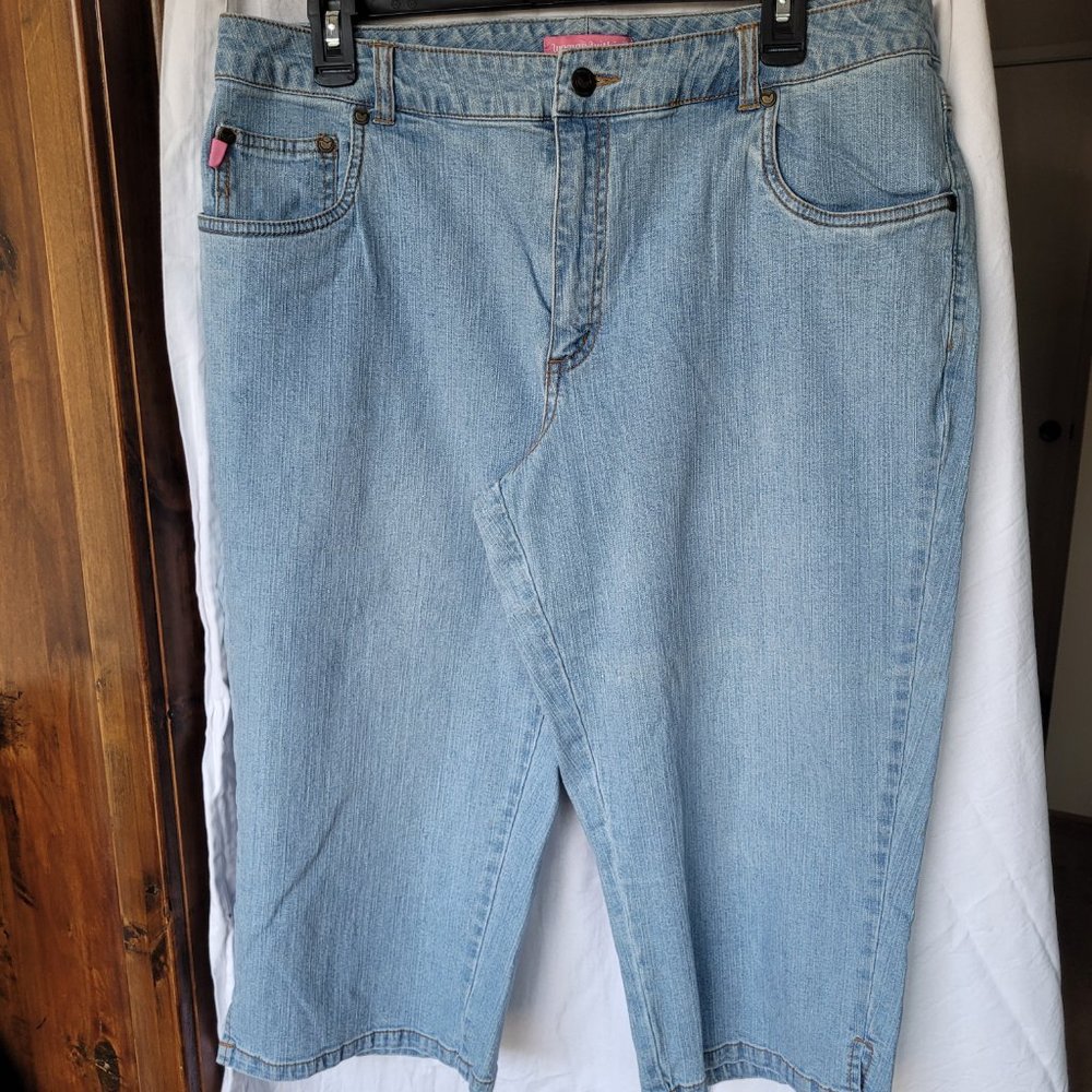 NEW Women Within Capri Jeans (302) size 14WP